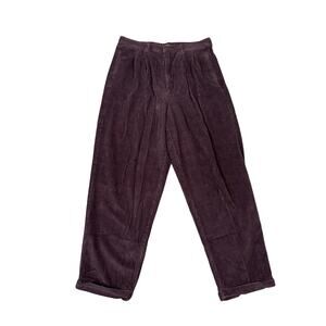 Eddie Bauer Corduroy Straight Leg Brown Pants US Women's 16 Plus